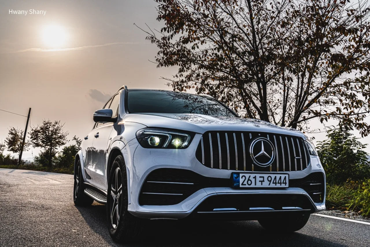 벤츠 GLE 350e 2021 화이트 사진 3