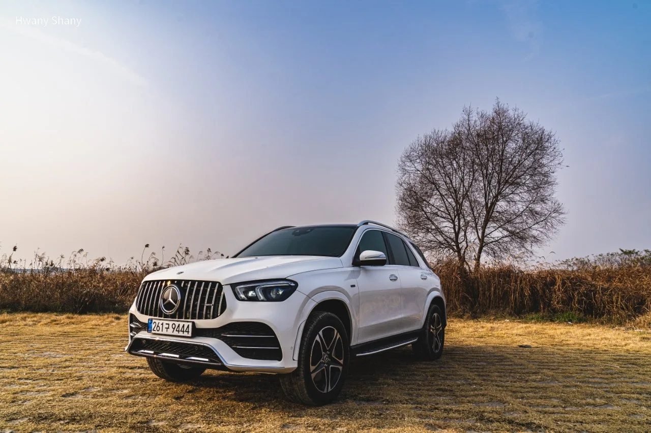 벤츠 GLE 350e 2021 화이트 사진 4