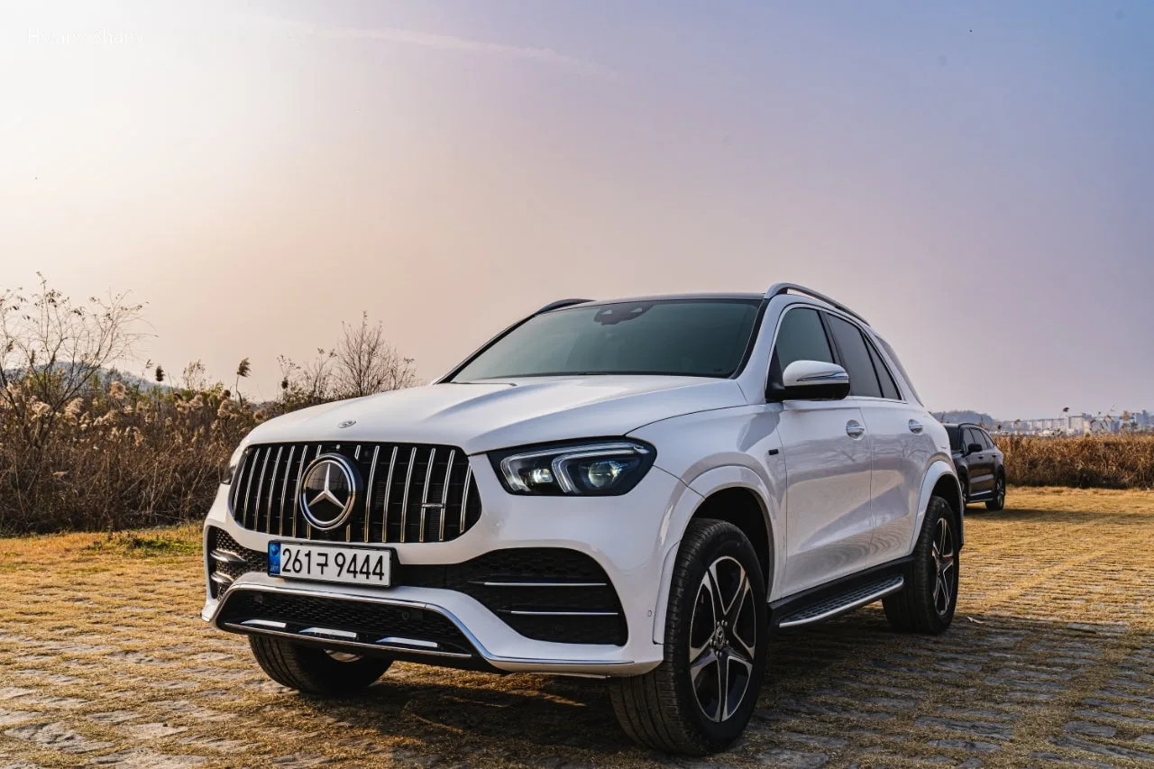 벤츠 GLE 350e 2021 화이트 사진 5