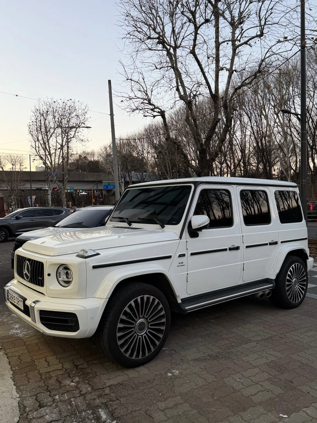 벤츠 메르세데스-벤츠 G63 지바겐 2022 화이트 사진 1