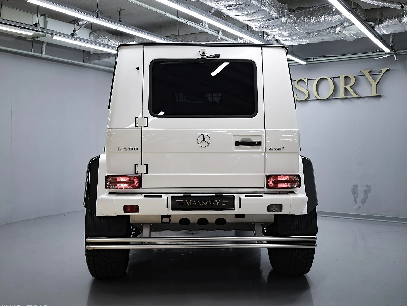 벤츠 G500 4×4² 2017 2017 화이트 사진 1