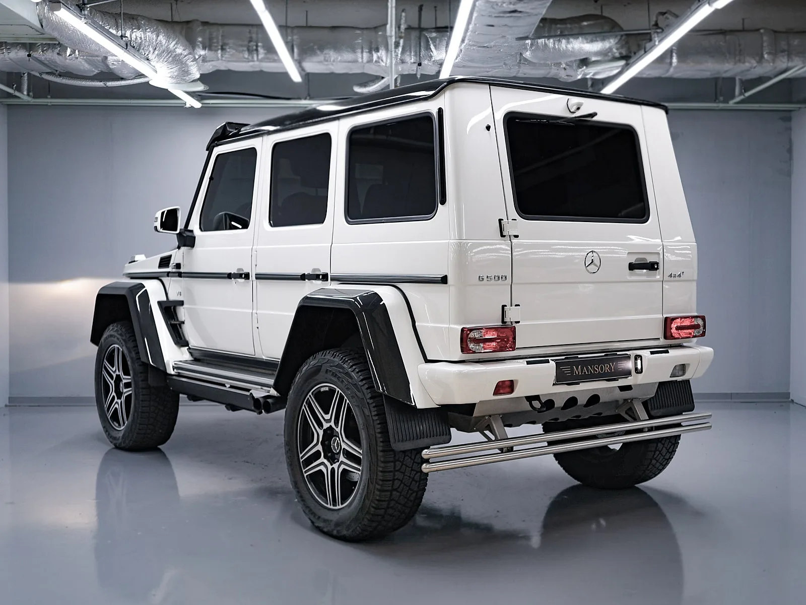 벤츠 G500 4×4² 2017 2017 화이트 사진 3