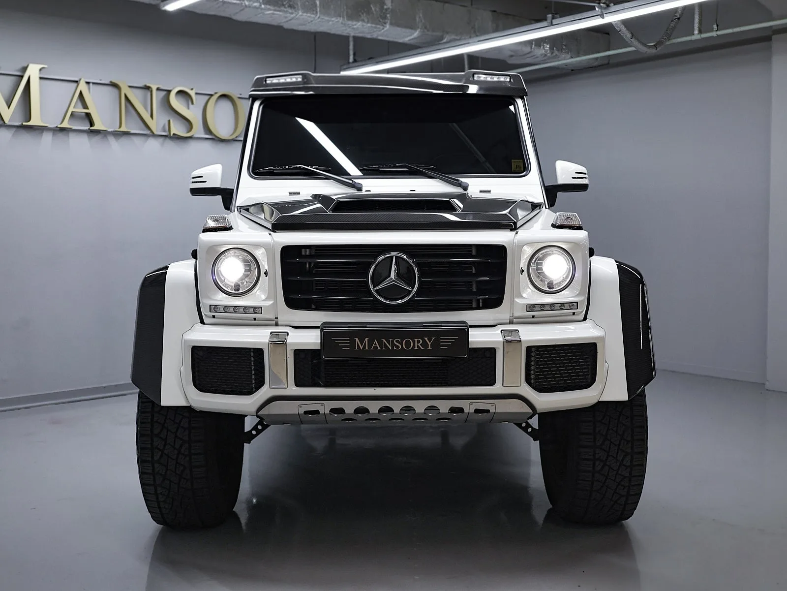 벤츠 G500 4×4² 2017 2017 화이트 사진 4