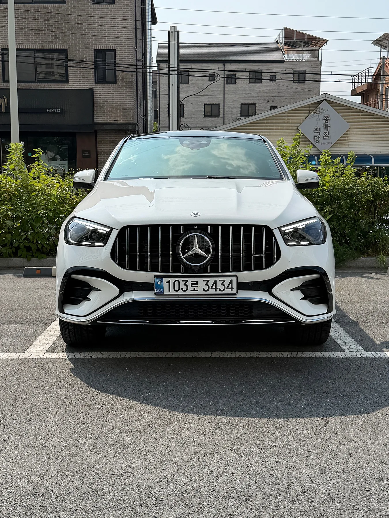 벤츠 GLE450d 4MATIC 쿠페 2023 화이트 사진 1