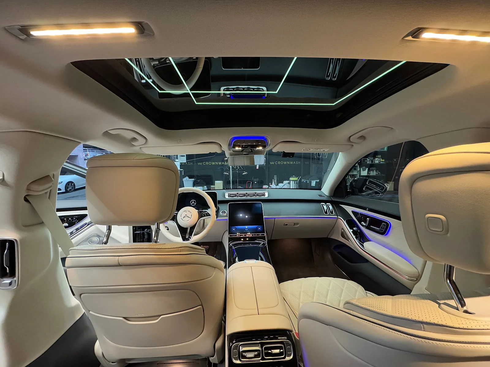 벤츠 S450L 4MATIC 2024 블랙 사진 8