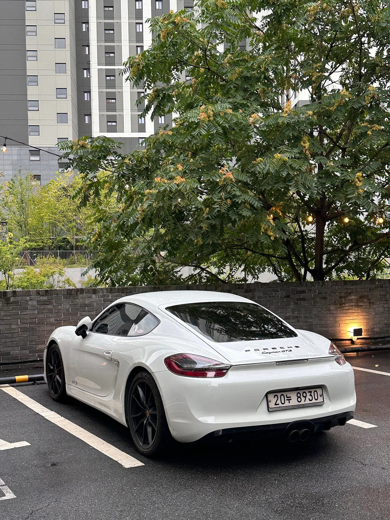 포르쉐 카이맨 GTS 2015 화이트 사진 1