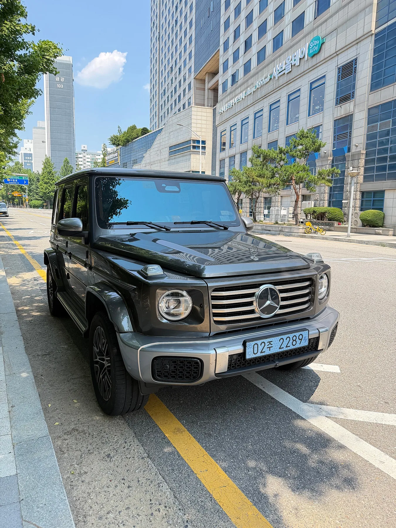 벤츠 G580 EQ 2025 블랙 사진 1