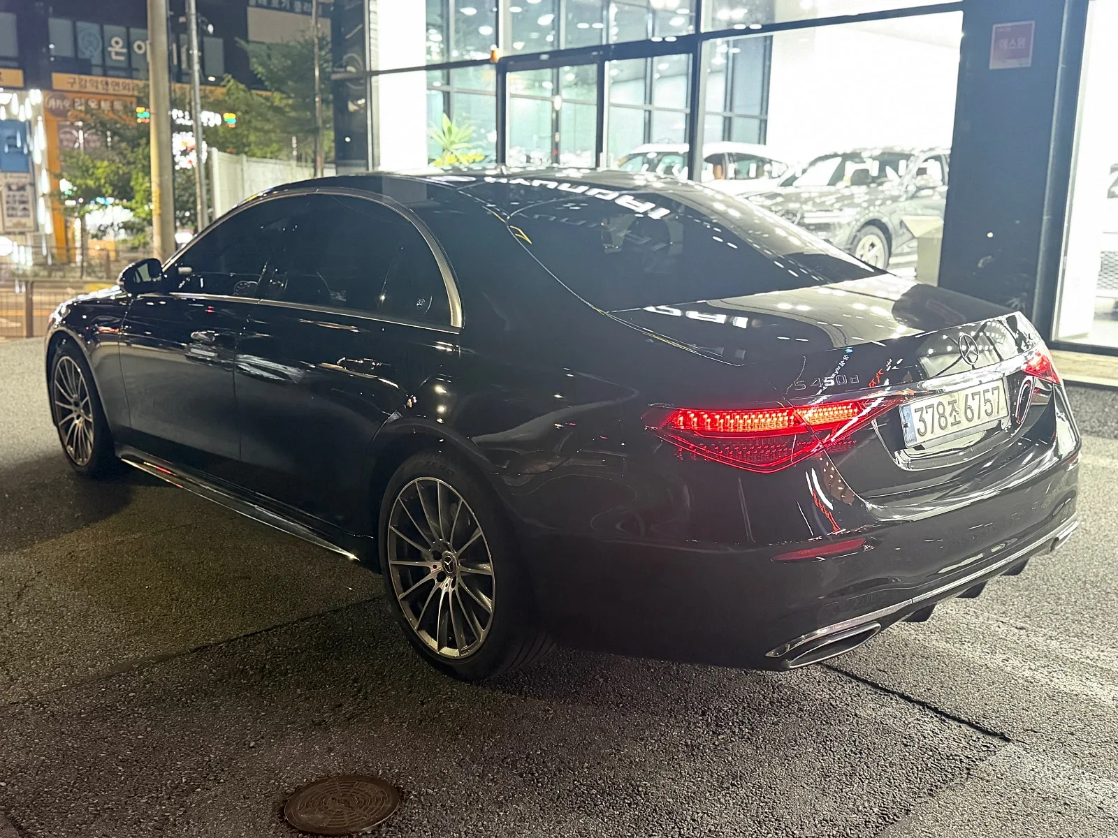 벤츠 S450d AMGLine 2023 블랙 사진 3