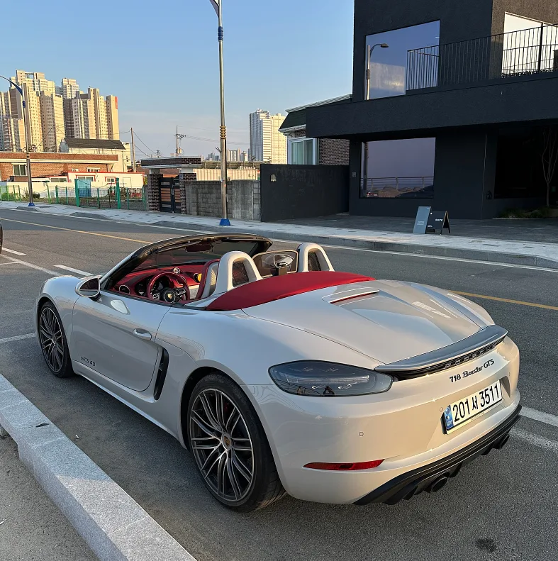포르쉐 718 박스터 4.0 GTS 2022 화이트 사진 1