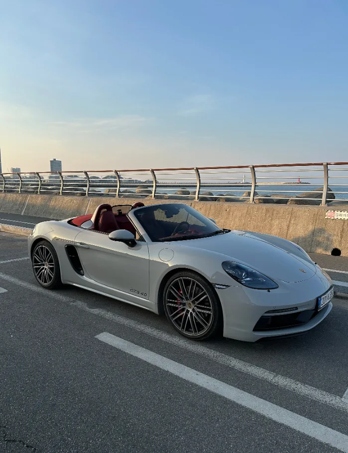 포르쉐 718 박스터 4.0 GTS 2022 화이트 사진 3