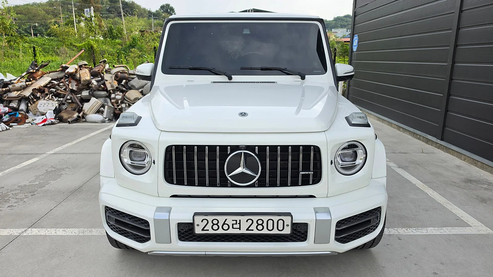 벤츠 G63 AMG 2021 흰색 사진 1