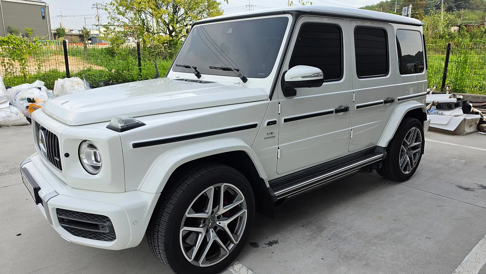 벤츠 G63 AMG 2021 흰색 사진 4