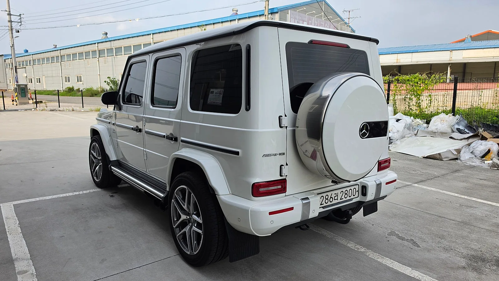 벤츠 G63 AMG 2021 흰색 사진 6