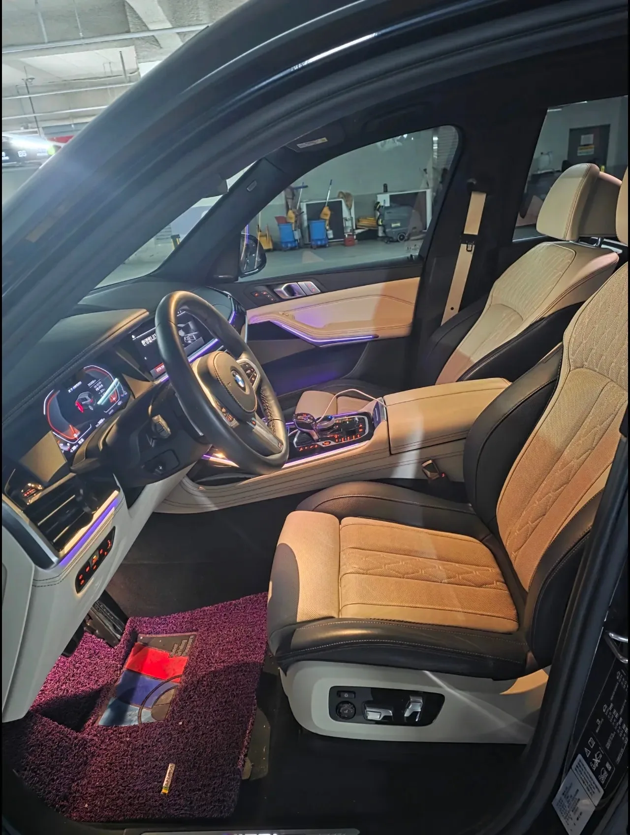 BMW X7 M50i 2022 검정색 사진 8