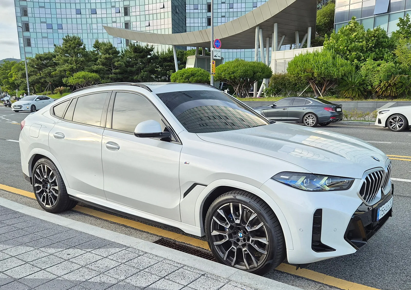 BMW X6 30d 2026 흰색 사진 3
