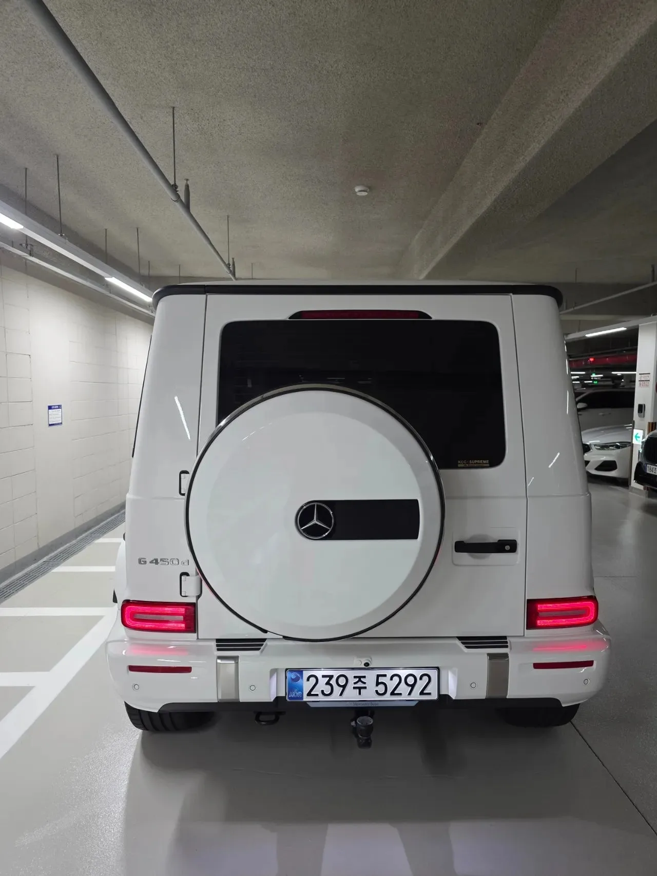 벤츠 메르세데스-벤츠 G450d 2025 흰색 사진 2