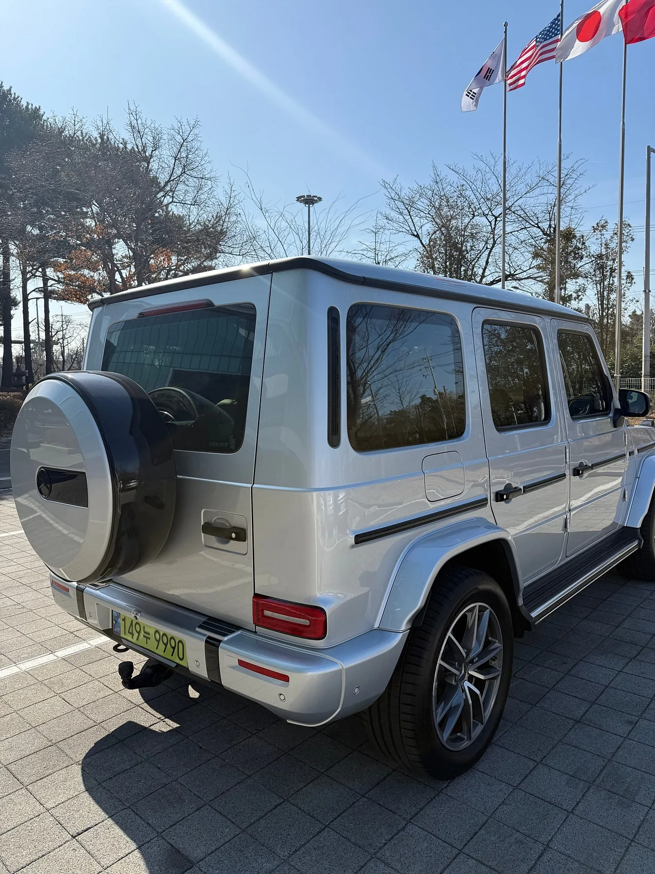 벤츠 G 450 d 스탠다드 2024 화이트 사진 5