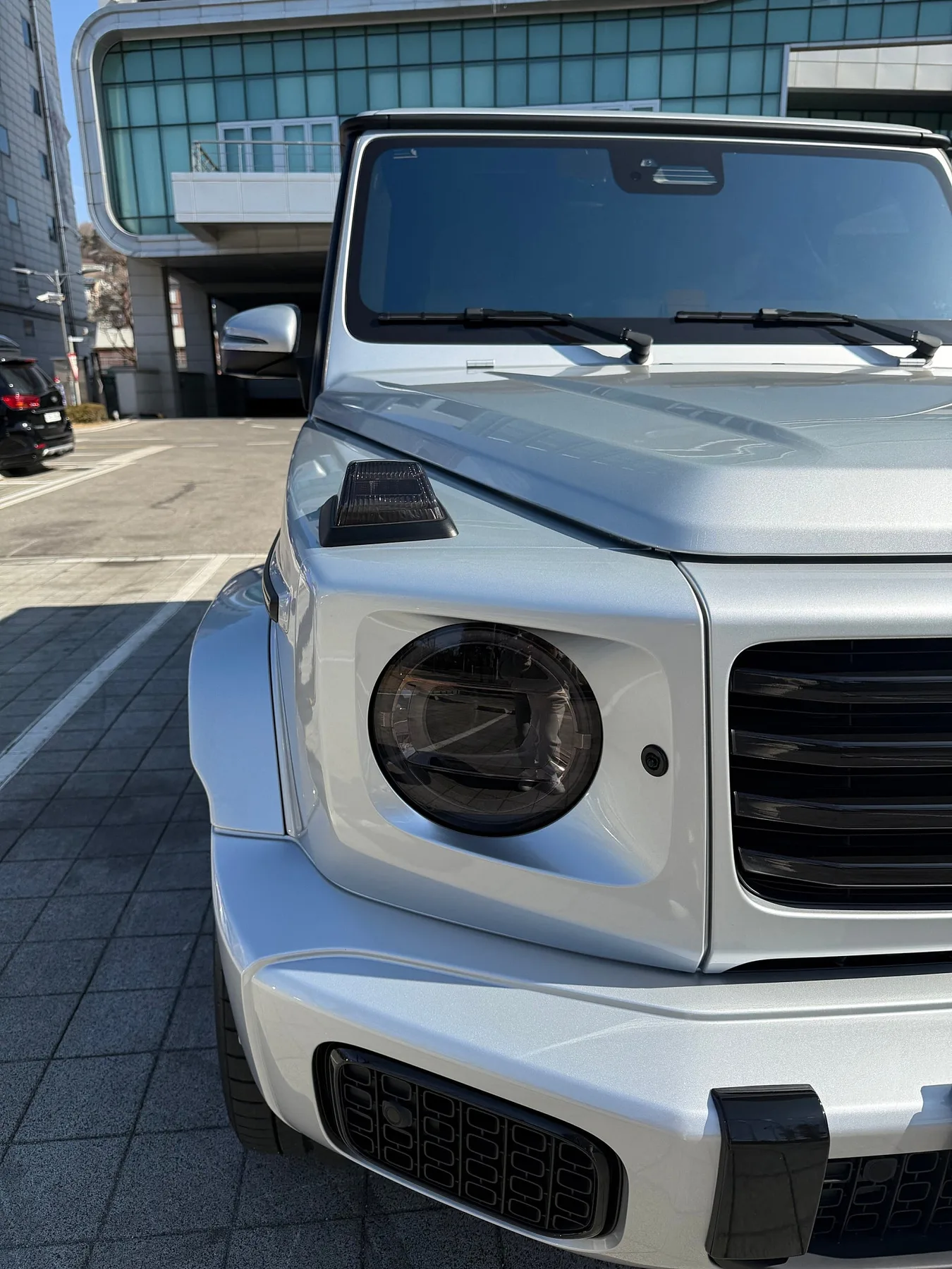 벤츠 G 450 d 스탠다드 2024 화이트 사진 7