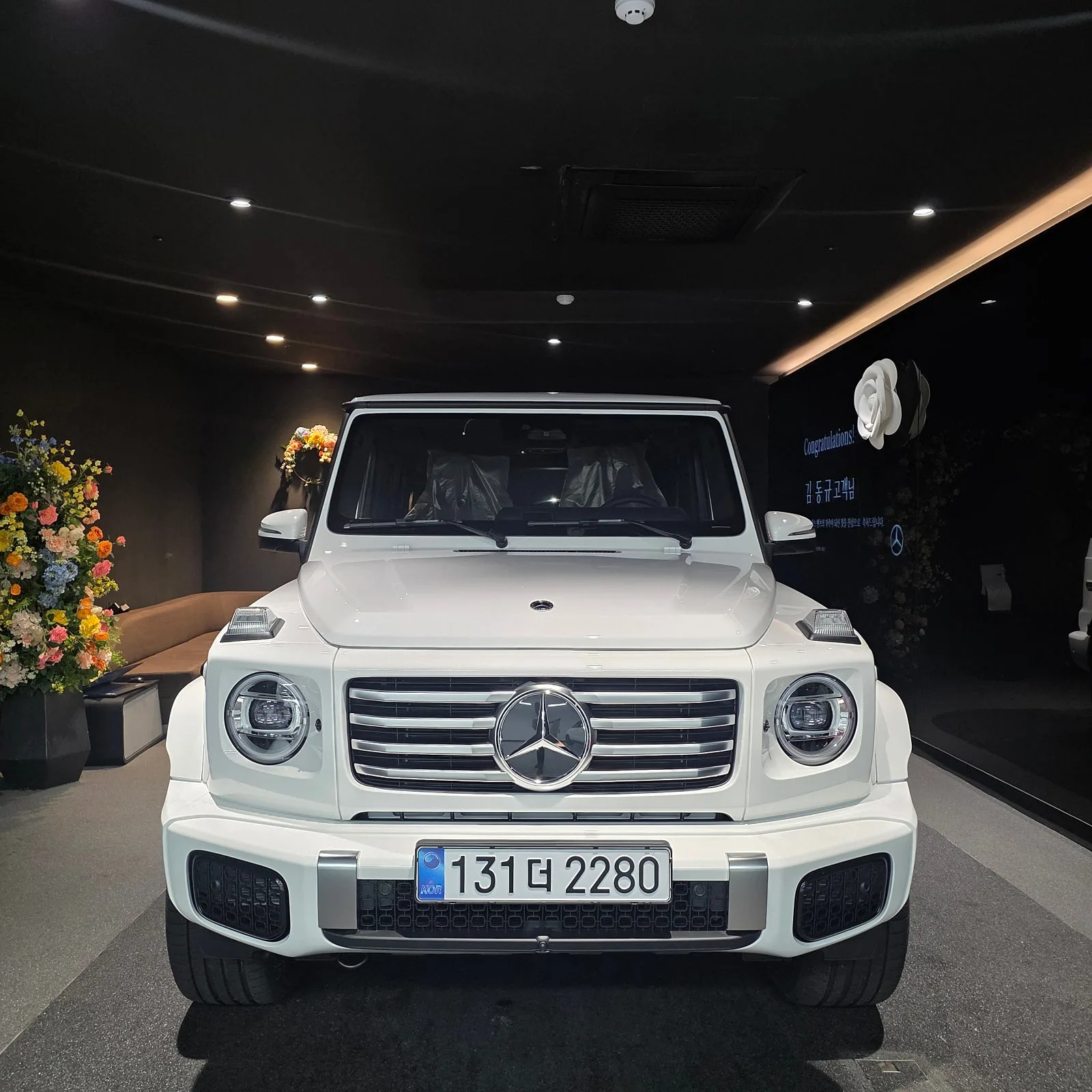 벤츠 메르세데스-벤츠 G450d 2026 흰색 사진 1