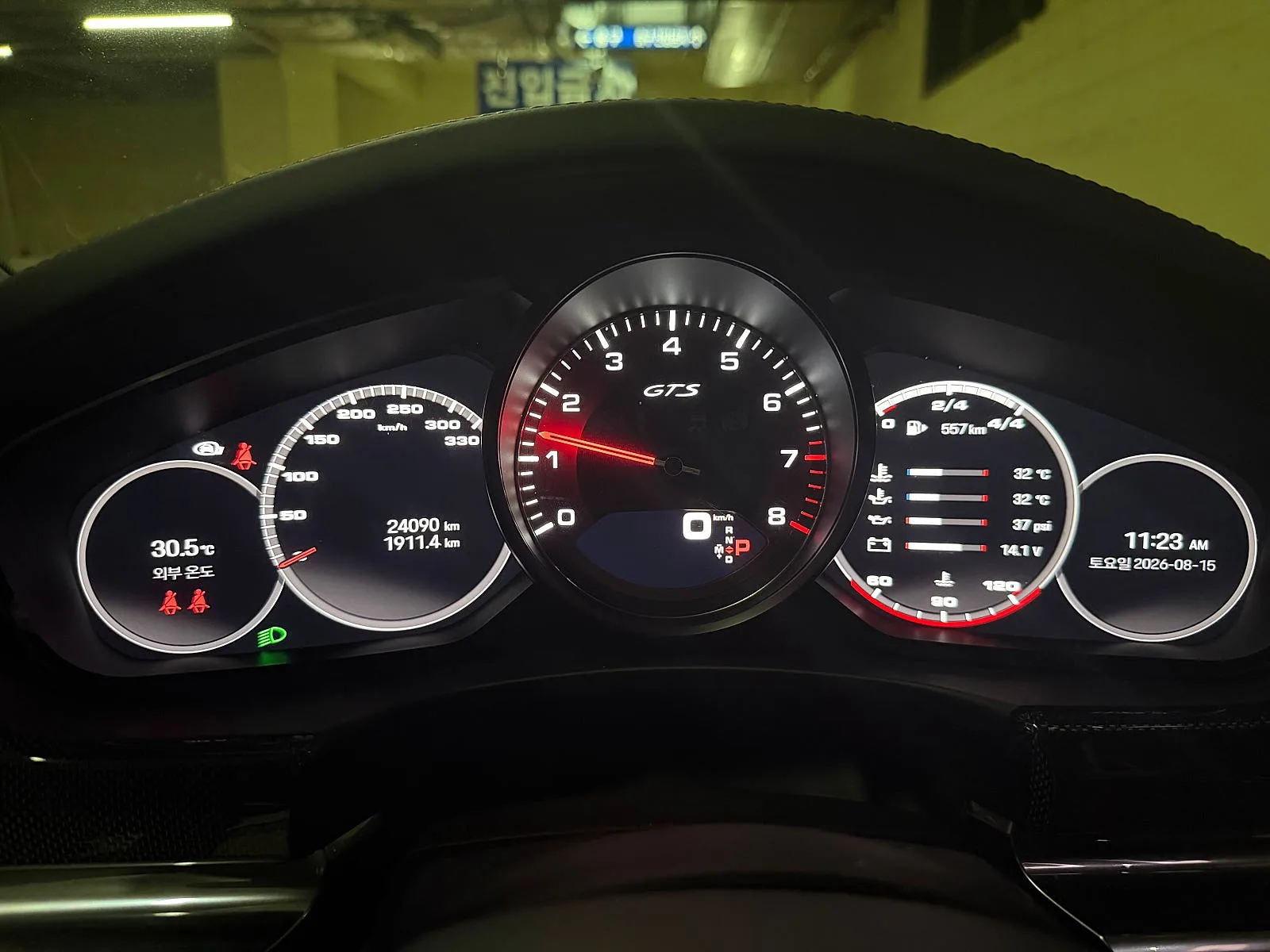 포르쉐 파나메라 GTS 2022 화이트 사진 6