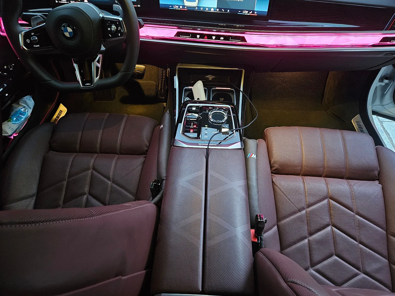BMW 740i X드라이브 M스포츠 2025 화이트 사진 5