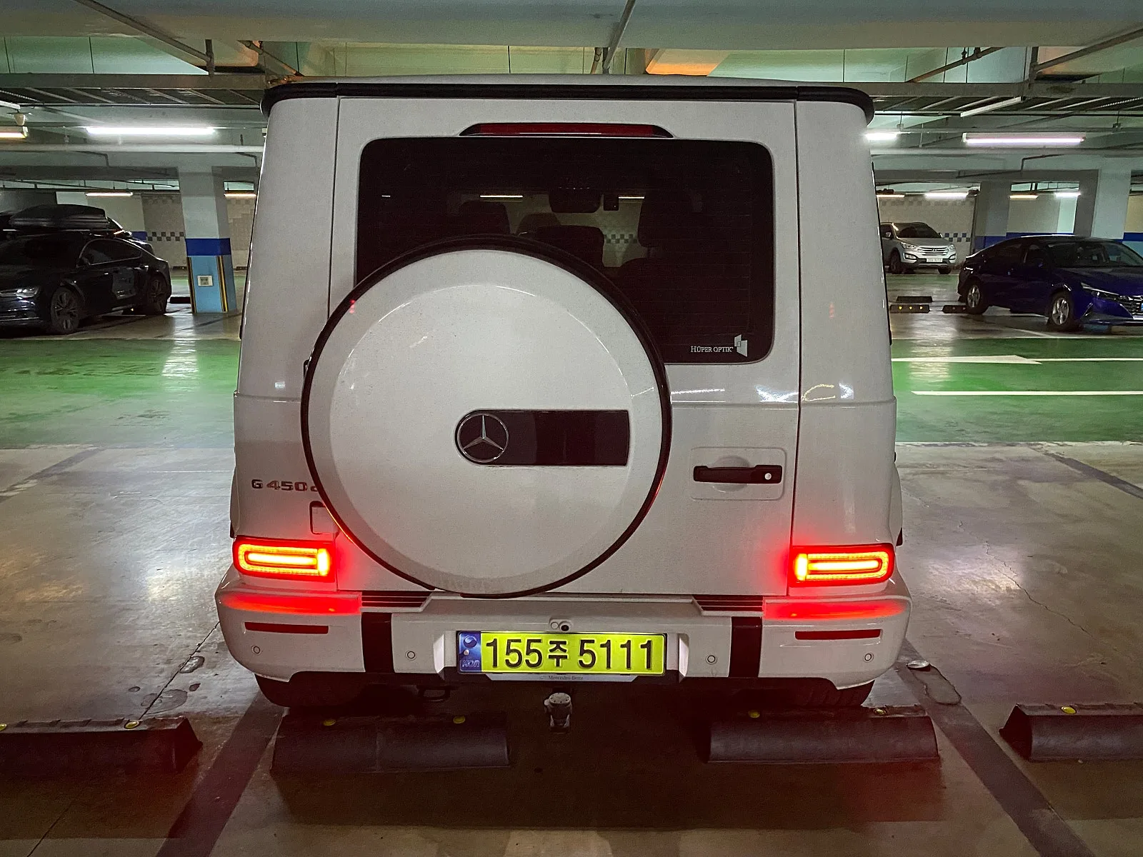 벤츠 G450d 2025 흰색 사진 2