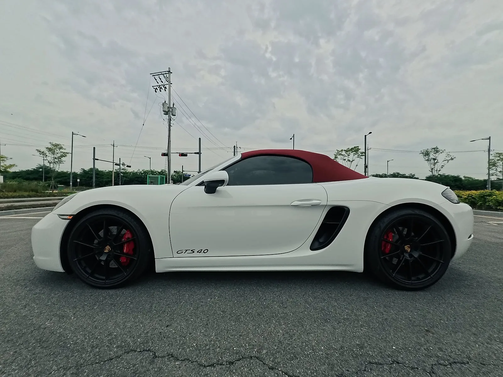포르쉐 박스터 4.0 GTS 2021 흰색 사진 2