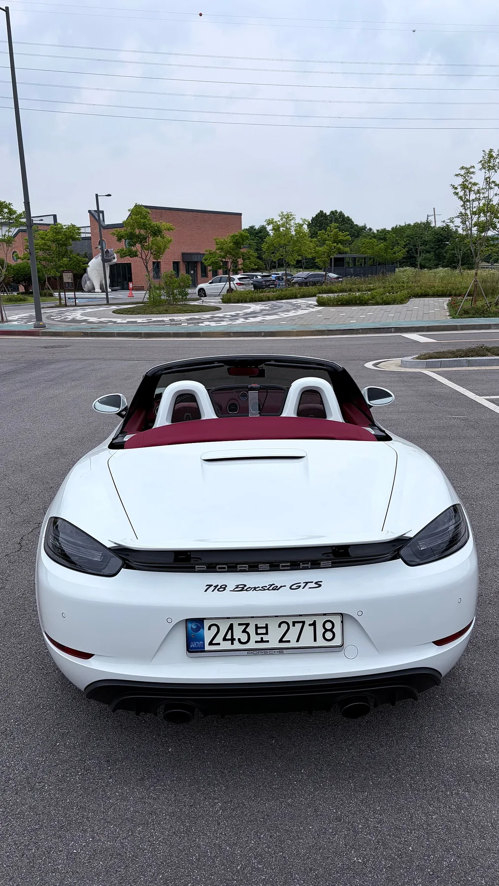 포르쉐 박스터 4.0 GTS 2021 흰색 사진 4