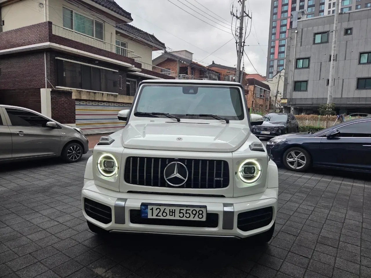 벤츠 G63 AMG 2020 화이트 사진 1