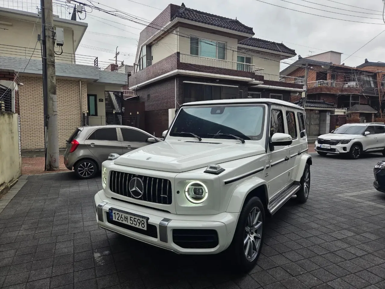 벤츠 G63 AMG 2020 화이트 사진 2