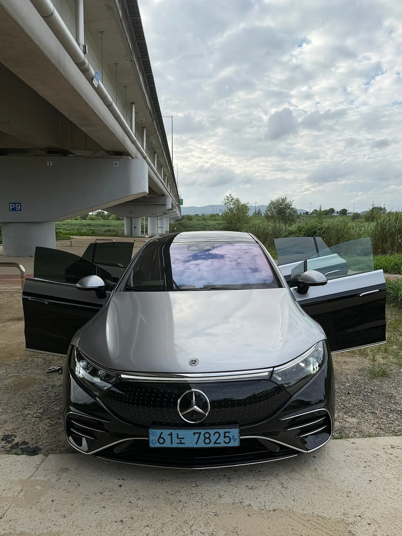 벤츠 EQS450+ AMG 2023 실버 사진 1