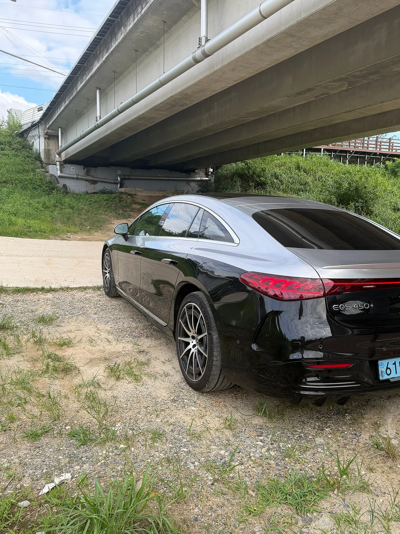 벤츠 EQS450+ AMG 2023 실버 사진 5