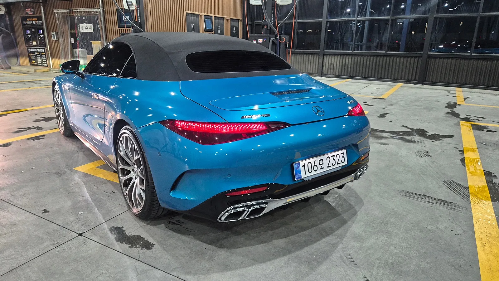 벤츠 SL-클래스 AMG SL63 4MATIC+ 2023 2023 블루 사진 2