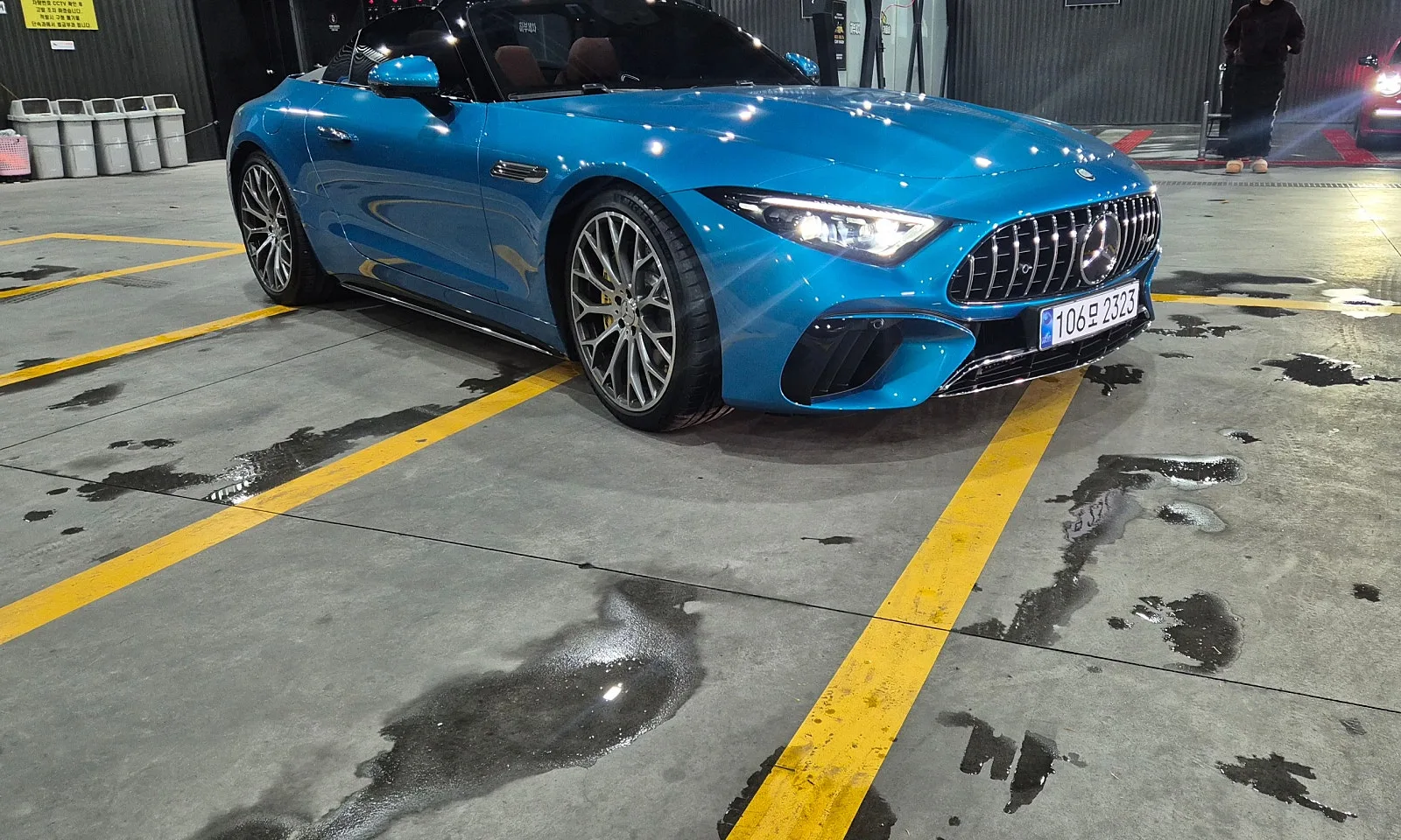 벤츠 SL-클래스 AMG SL63 4MATIC+ 2023 2023 블루 사진 5