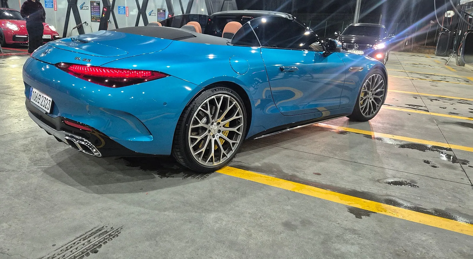 벤츠 SL-클래스 AMG SL63 4MATIC+ 2023 2023 블루 사진 6
