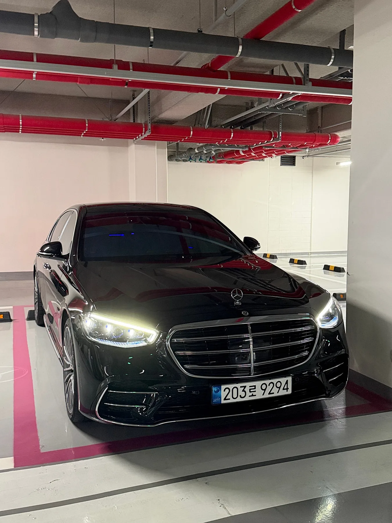 벤츠 S500L 2023 블랙 사진 1