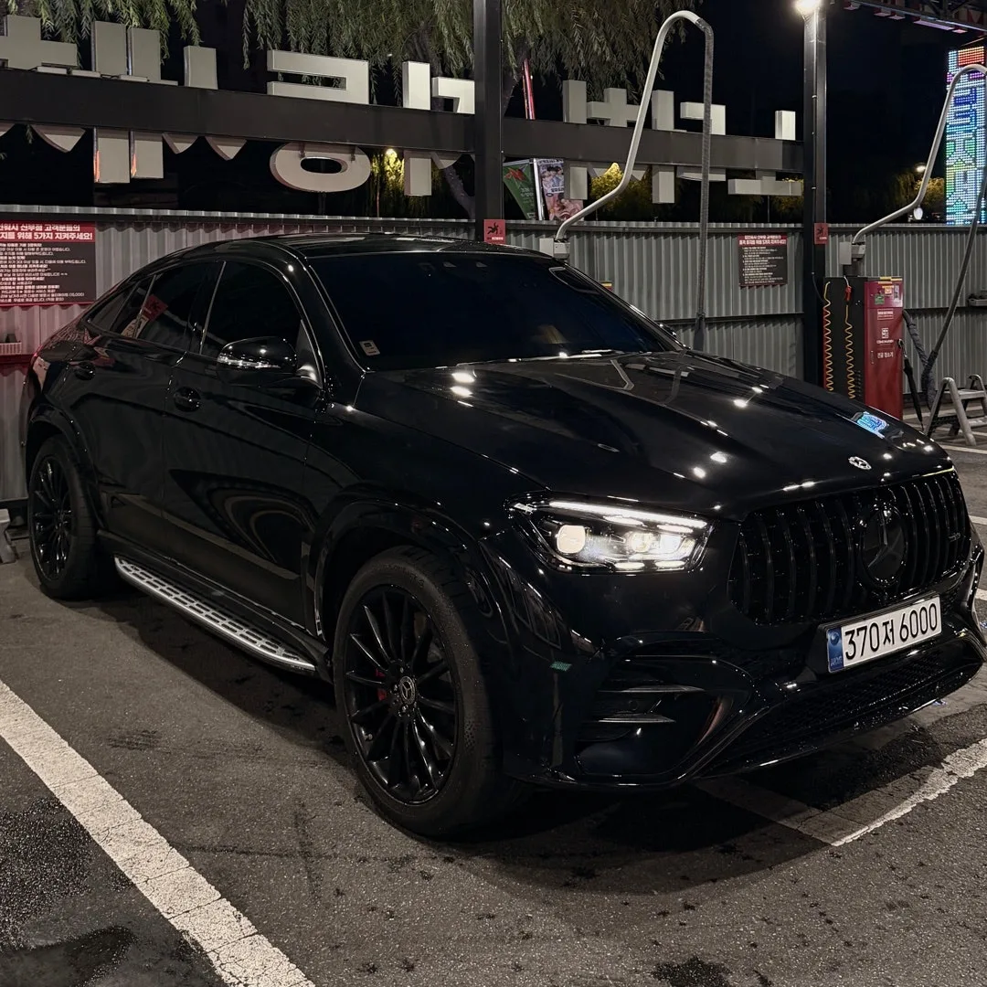 벤츠 GLE 450d 4matic 쿠페 2024 블랙 사진 1