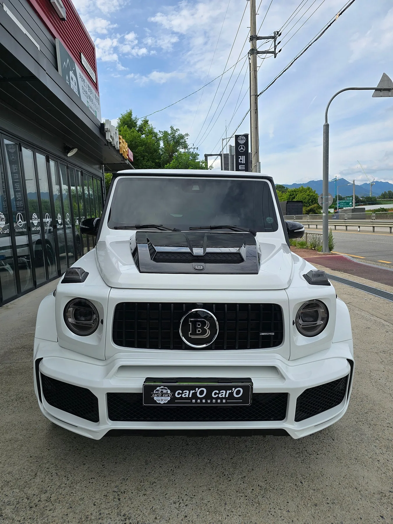 벤츠 G63 AMG 2021 화이트 사진 1