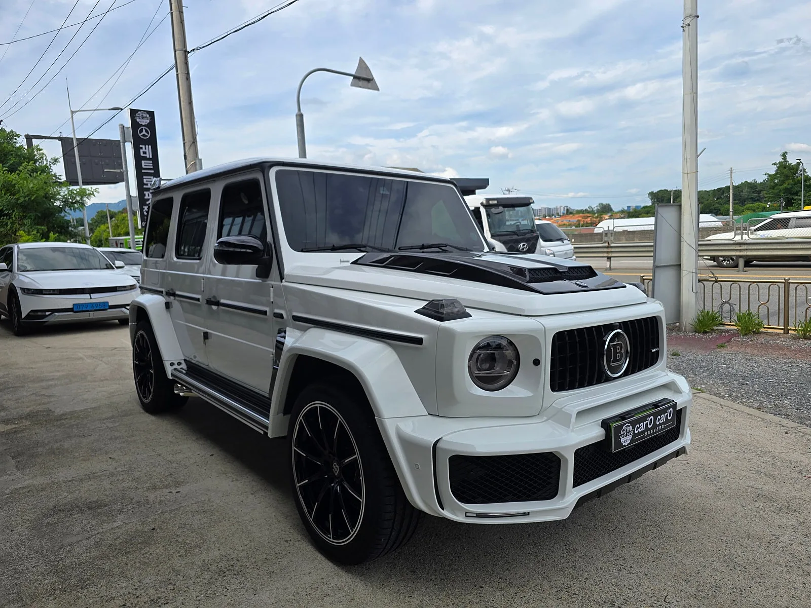 벤츠 G63 AMG 2021 화이트 사진 2