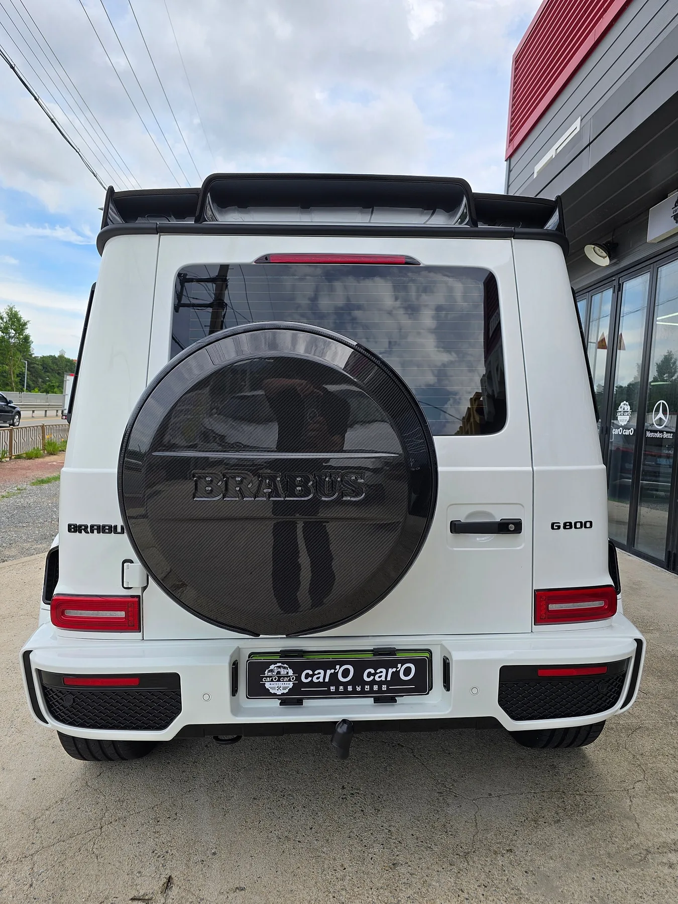 벤츠 G63 AMG 2021 화이트 사진 3