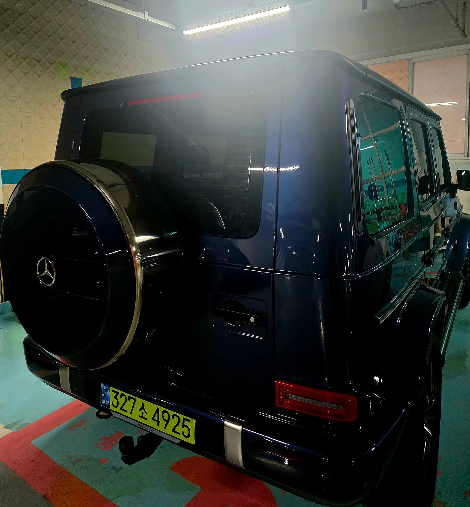 벤츠 지바겐 G450d 2025 네이비 사진 2