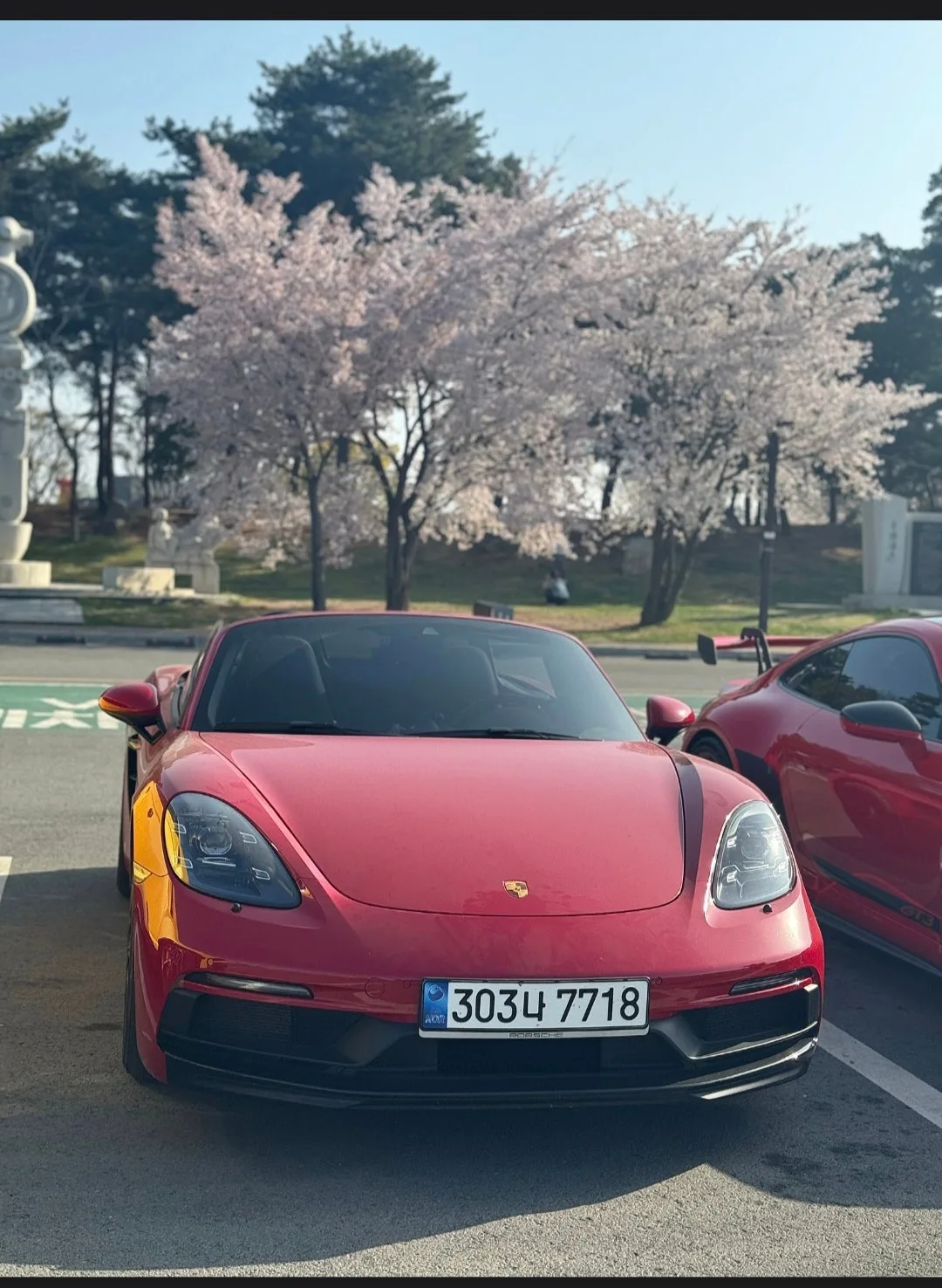 포르쉐 718 박스터 4.0 GTS 2022 카민레드 사진 1