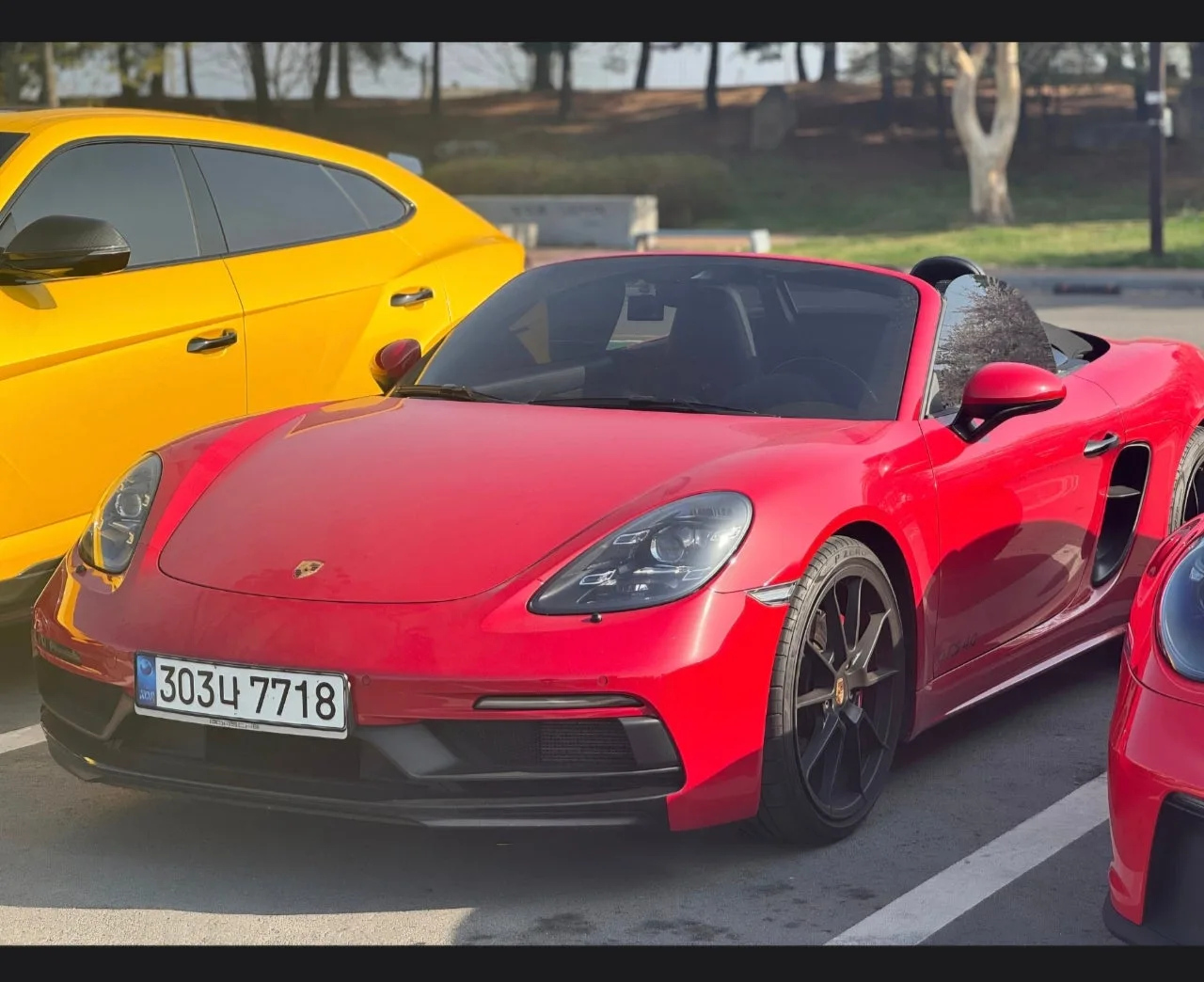포르쉐 718 박스터 4.0 GTS 2022 카민레드 사진 2