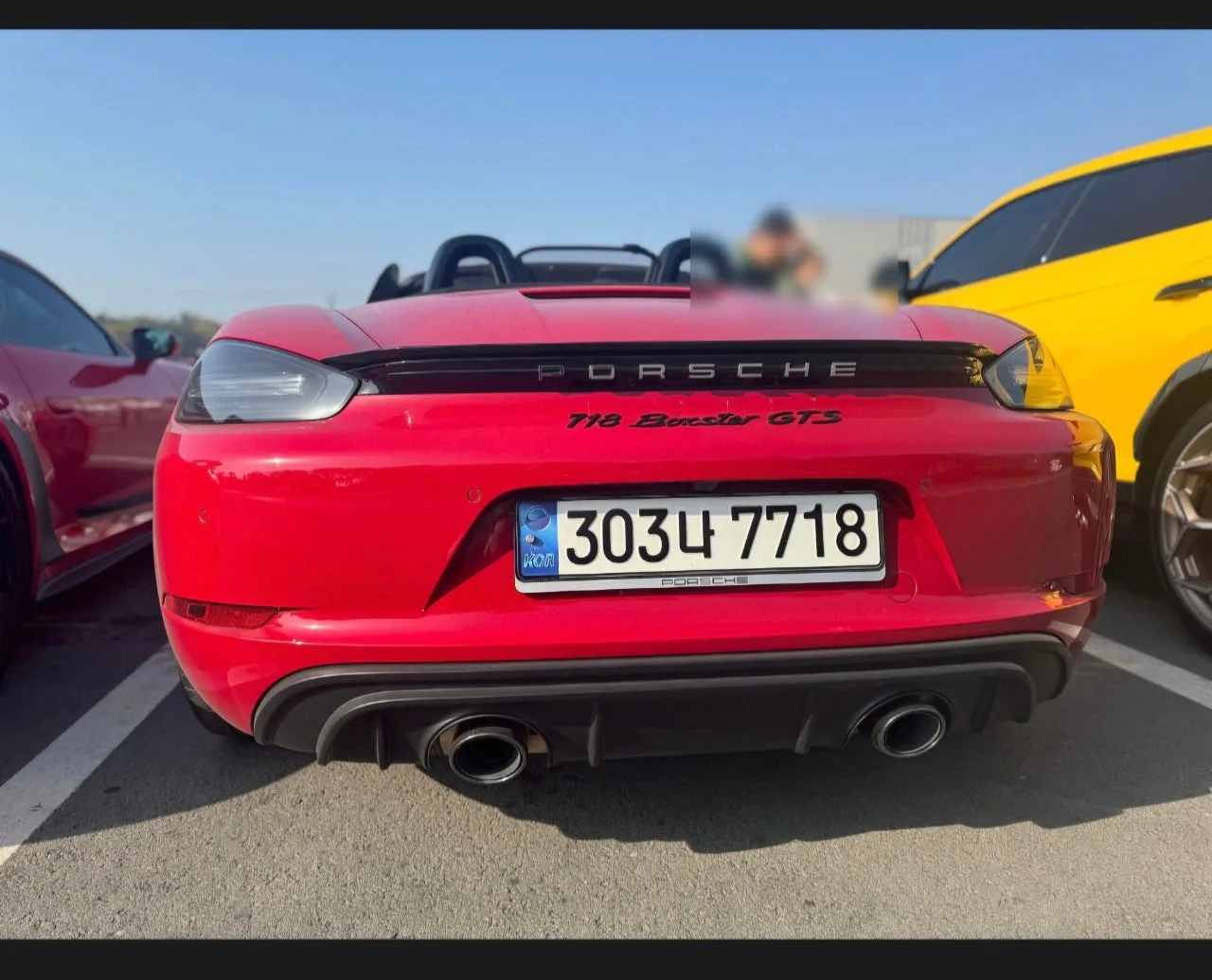 포르쉐 718 박스터 4.0 GTS 2022 카민레드 사진 3