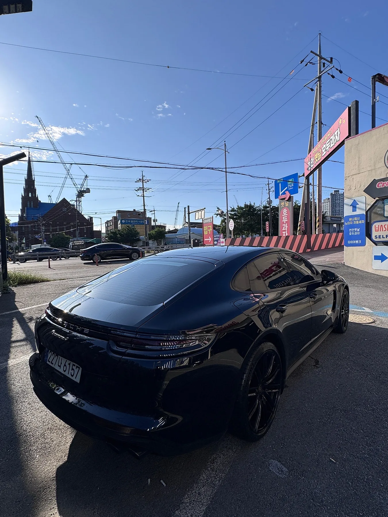 포르쉐 파나메라 E-Hybrid 2019 블랙 사진 6