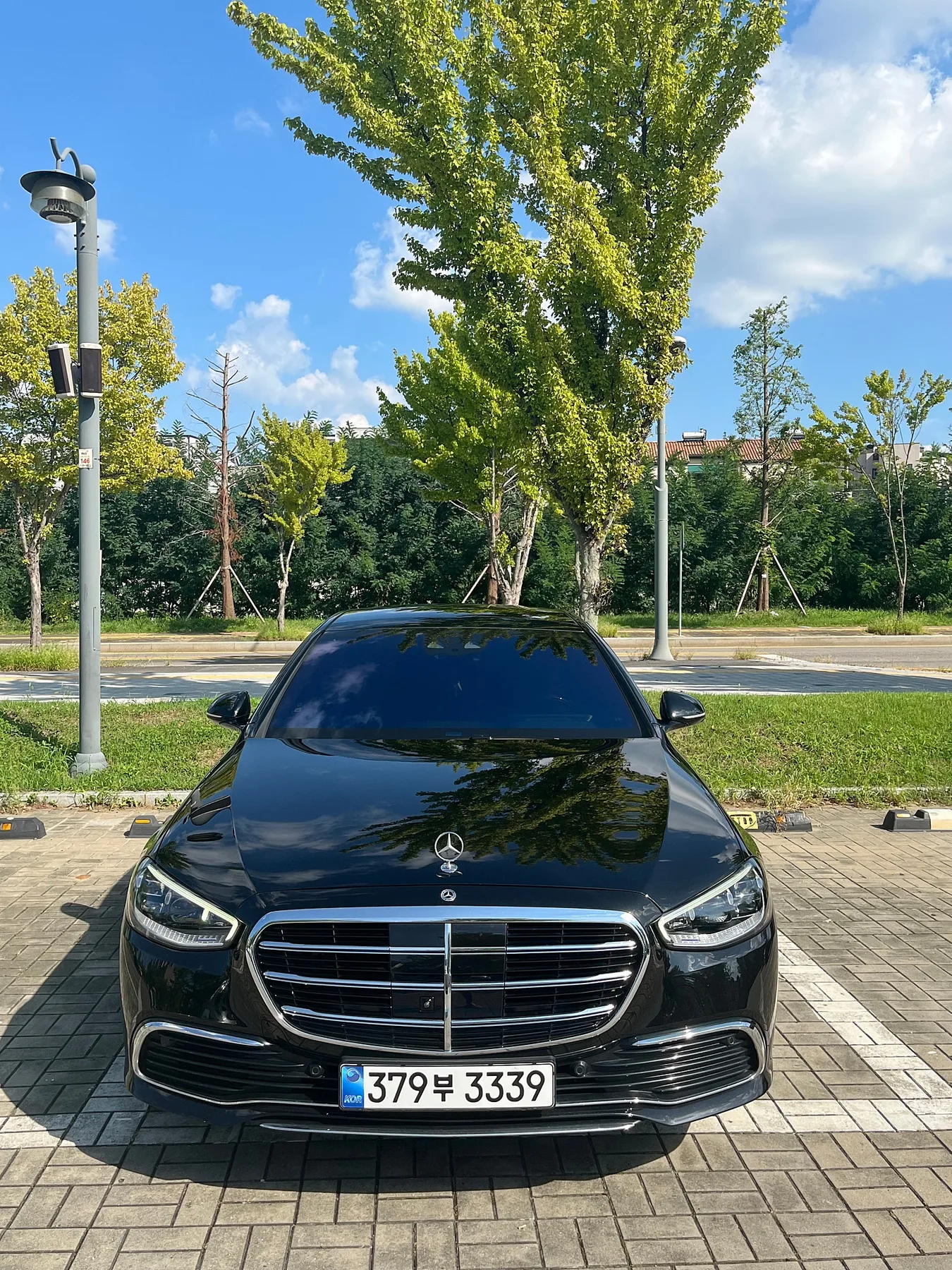 벤츠 S580 롱바디 2022 블랙 사진 1