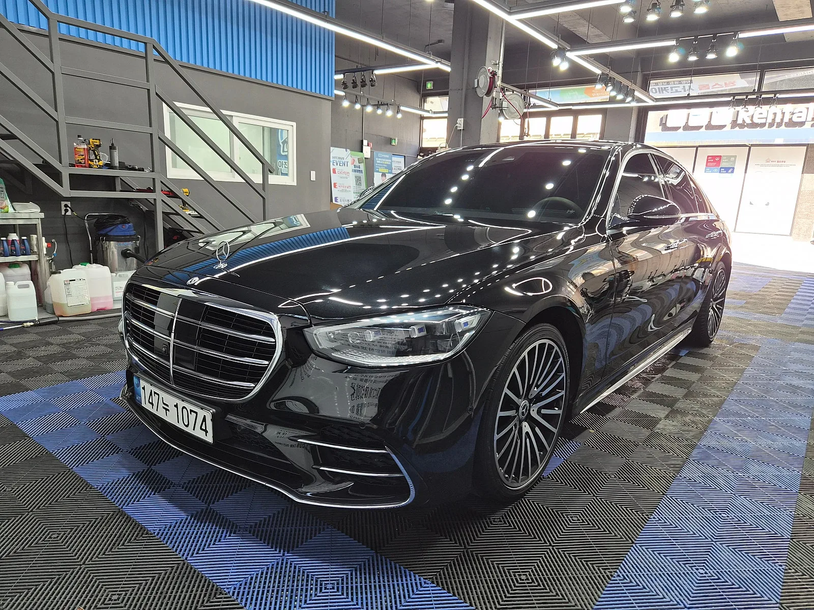벤츠 S400d 2022 검정 사진 6
