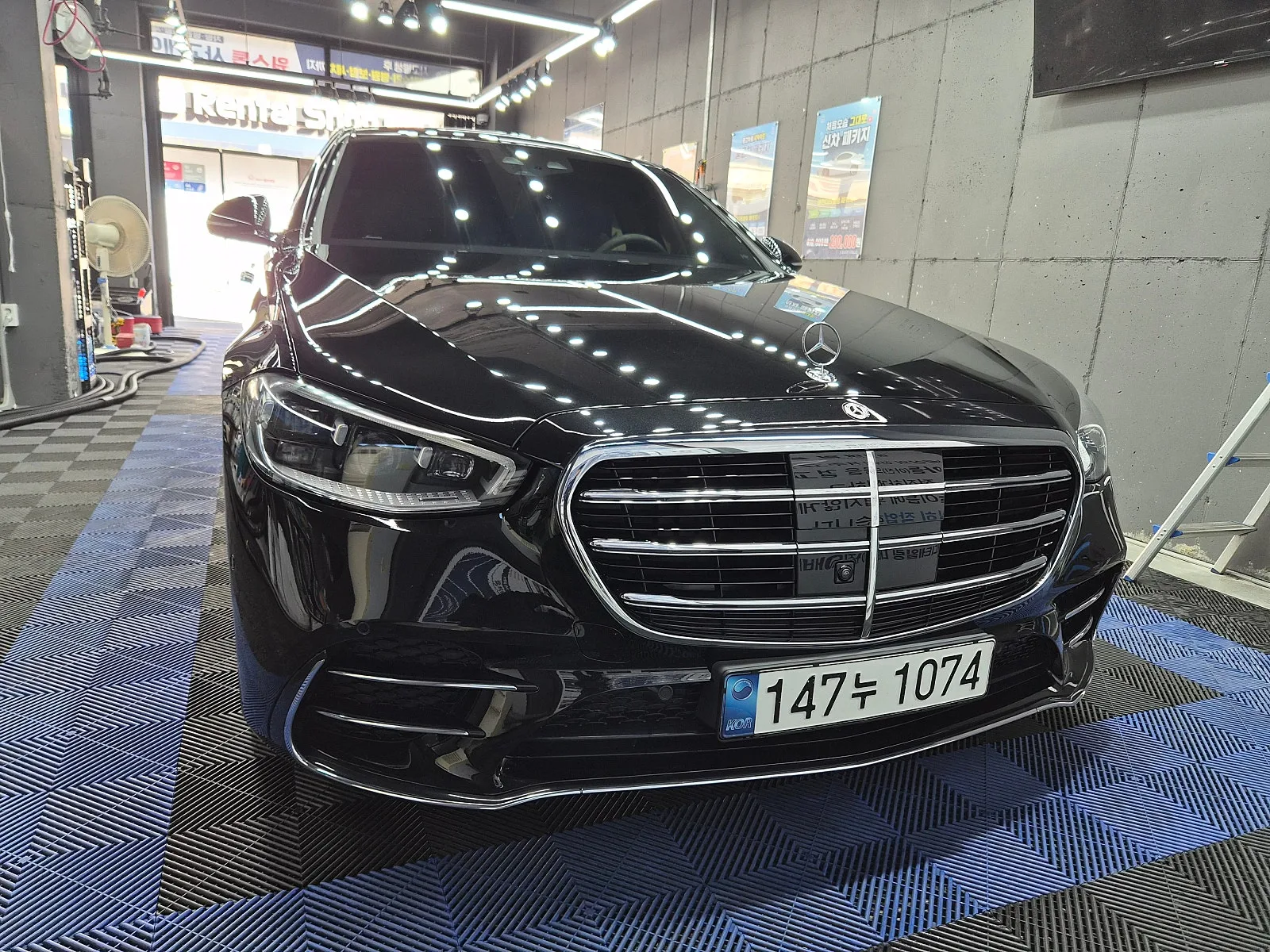 벤츠 S400d 2022 검정 사진 8