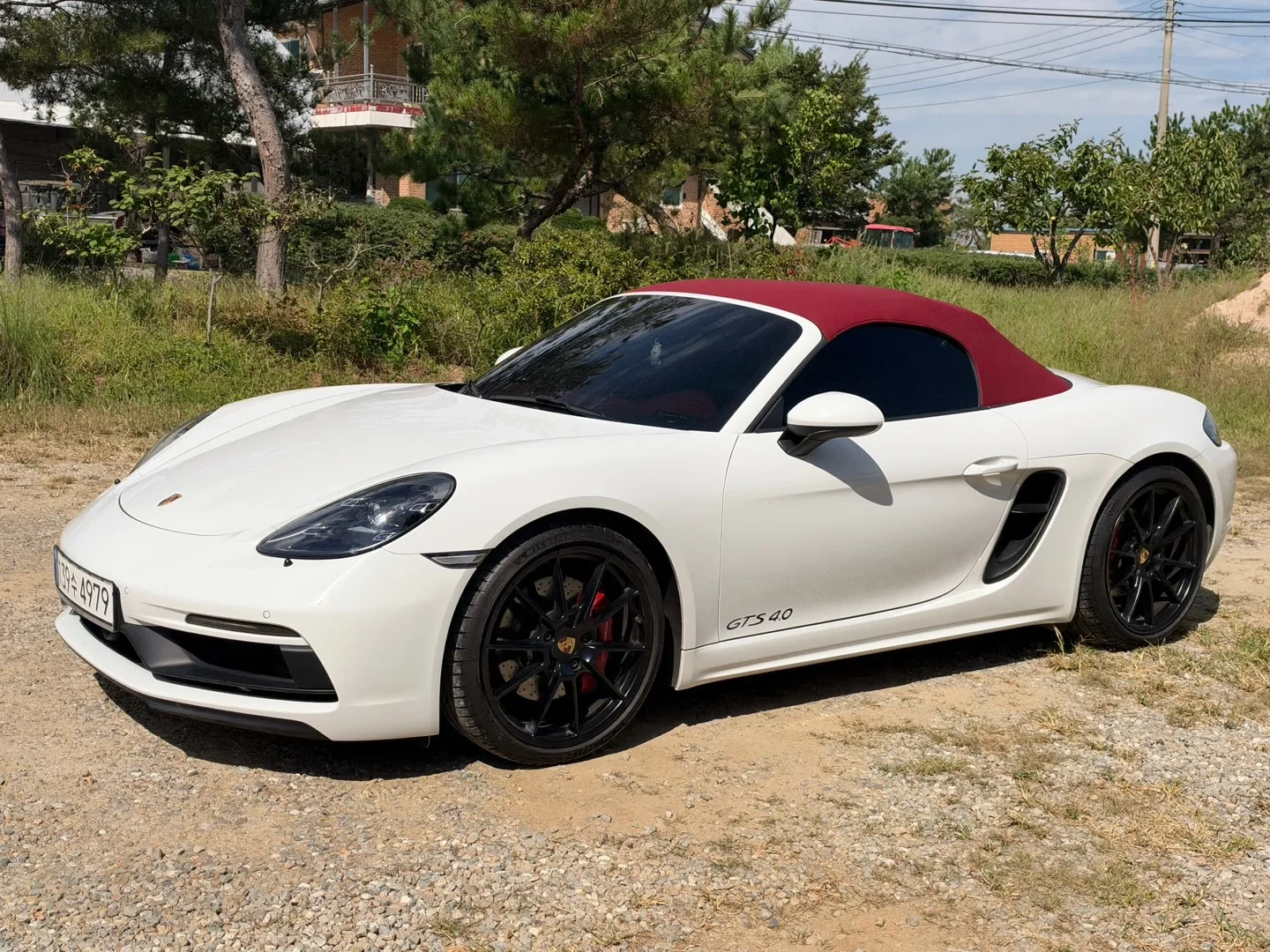 포르쉐 718 박스터 4.0 GTS 2023 화이트 사진 2