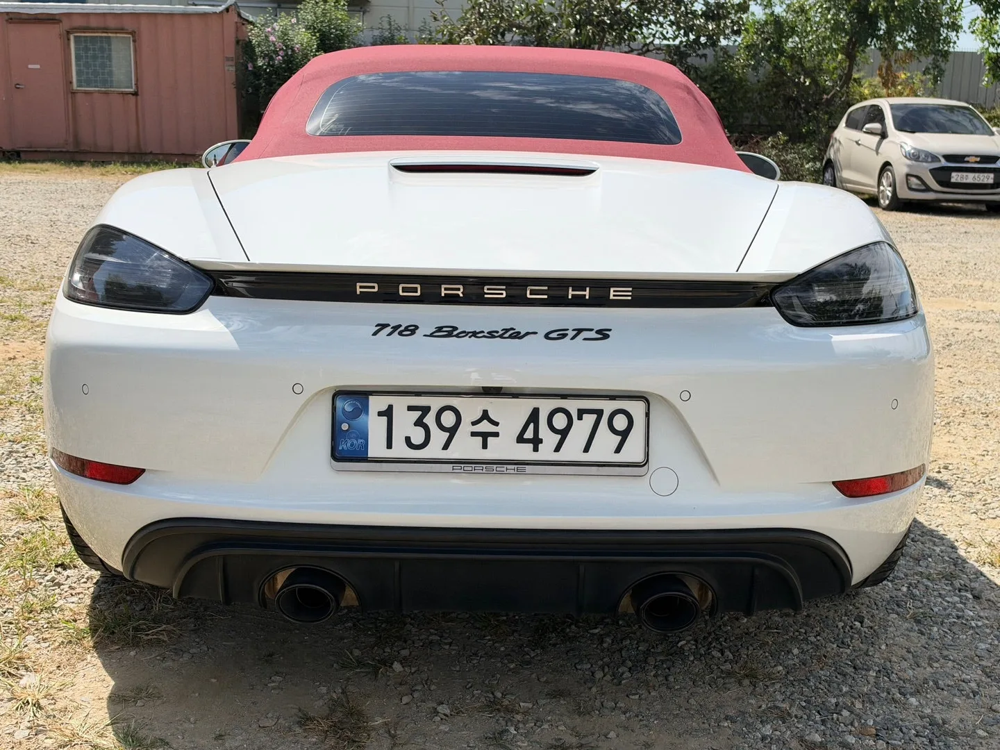 포르쉐 718 박스터 4.0 GTS 2023 화이트 사진 3